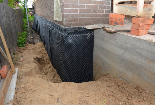 Crawl space vapor barrier installation in McArthur, OH